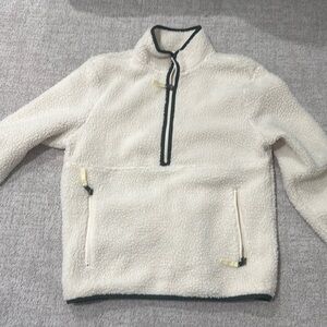 Splits59 beige and green cozy fleece size small